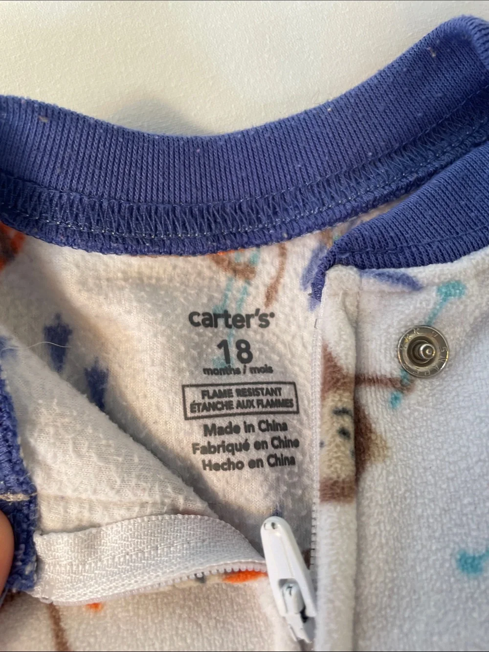 Carters soft fleece